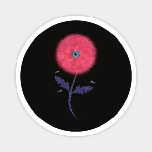 Fantasy flower. Magnet